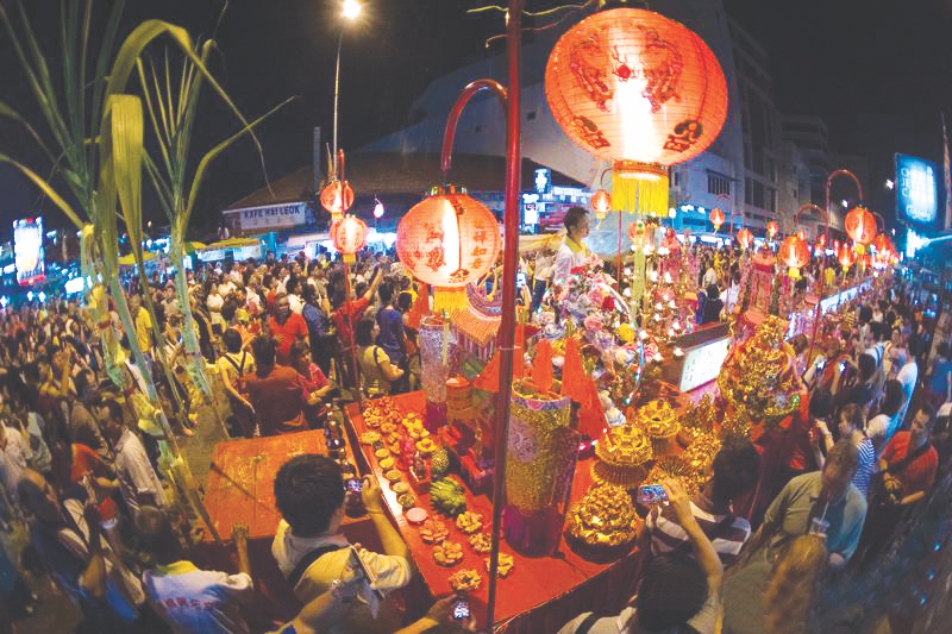 Visit Penang The Jade Emperor's birthday bash.